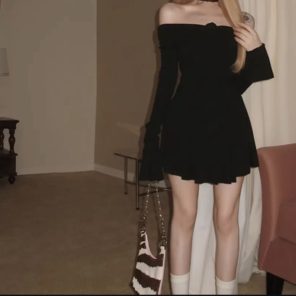 Black Long Sleeve Dress